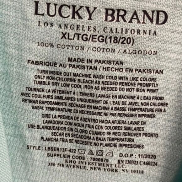 LUCKY Brand graphic Tee - Picture 3 of 5